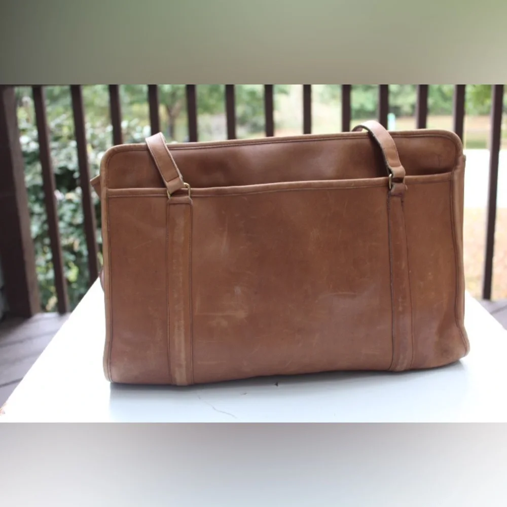 Vintage Coach Large Envelope Portfolio Briefcase